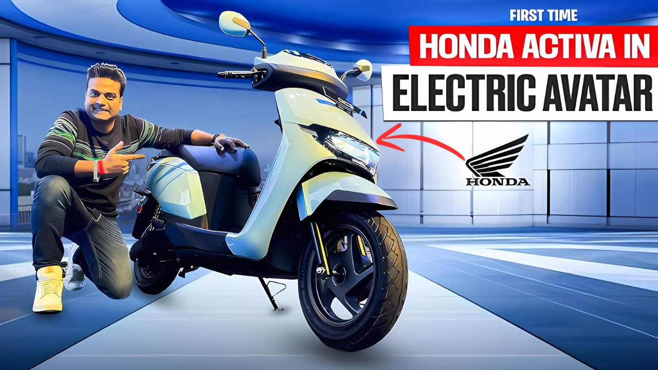 Honda Activa EV Launch Date Finalized – Offers 600 KM Range